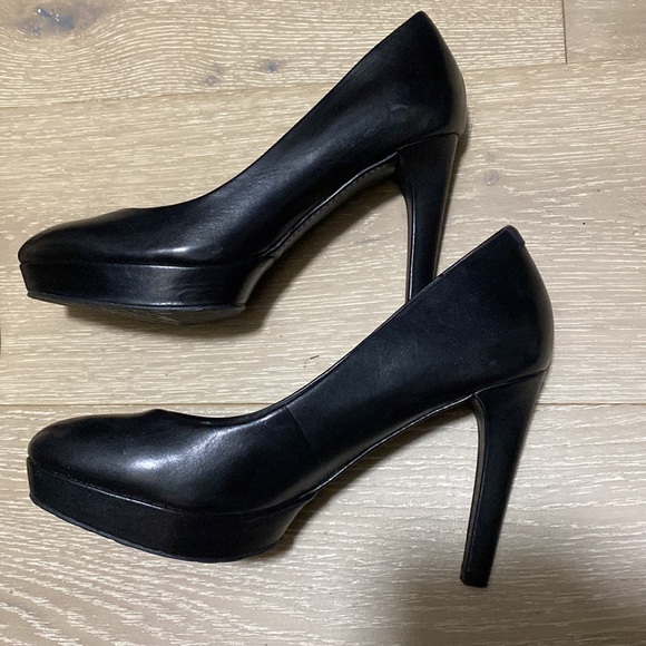 ROCKPORT ADIPRENE BY ADIDAS PLATFORM HEELS BLACK SIZE 6.5 new - Picture 4 of 10